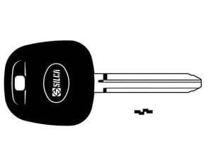 Chiavi Auto Look Alike Porta Transponder TOY43TE Silca - 2