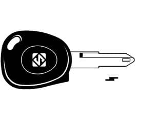 Chiavi Auto Look Alike Porta Transponder NE73TE Silca - 2