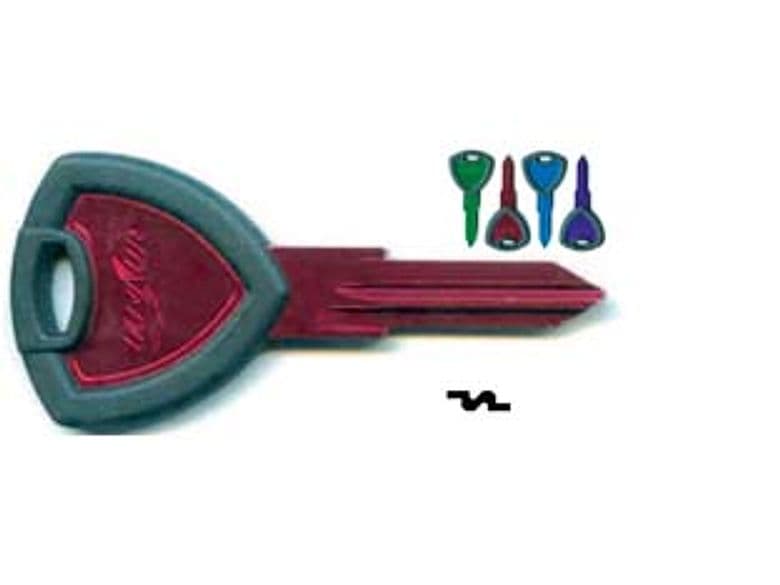 Chiavi Giobert per Auto Lancia GT18RU2 Ultralite Viola Silca 5 Pezzi - 2