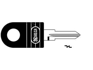 Chiavi Giobert per Auto Autobianchi GT5P Silca 5 Pezzi - 2