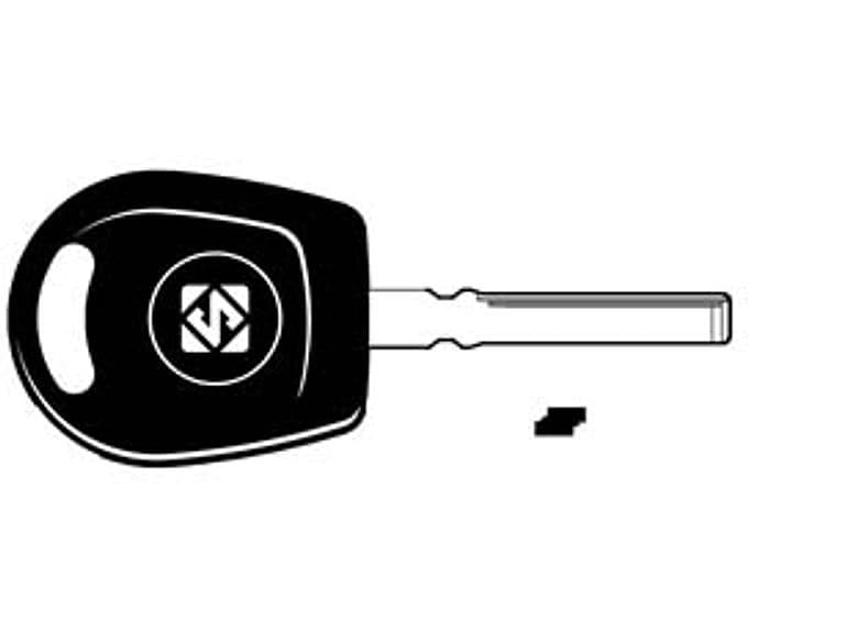 Chiavi Auto Look Alike Porta Transponder HU116TE Silca - 2