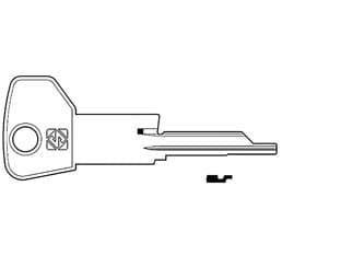 Chiavi Vachette per Auto Citroen VAC27 Silca 5 Pezzi - 2