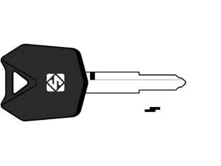 Chiavi Moto Look Alike Porta Transponder KW16TE Silca - 2