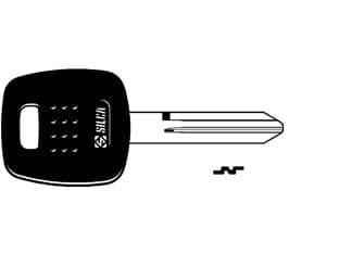 Chiavi Auto Look Alike Porta Transponder NSN14TE Silca - 2