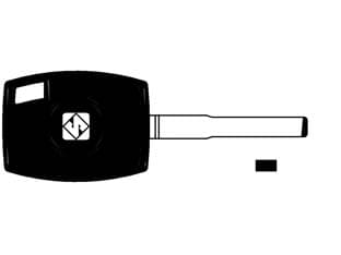 Chiavi Auto Look Alike Porta Transponder HU101TE Silca - 2