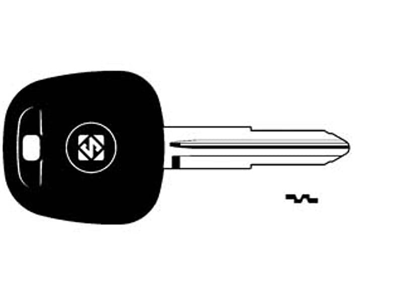 Chiavi Auto Look Alike Porta Transponder TOY41RTE Silca - 2