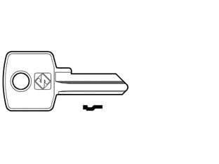 Chiavi per Cilindri Cas Cisma 4 Spine Piccole CIS2 in Acc. Nich 20 Pezzi - 2