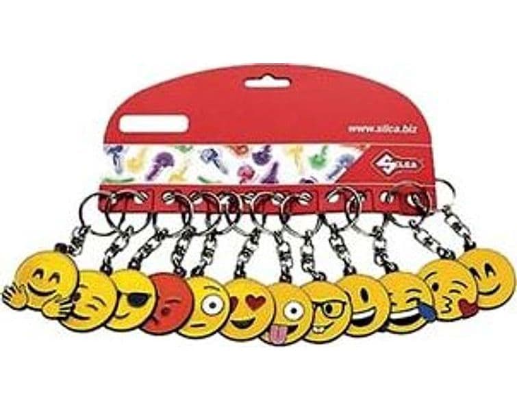 Portachiavi Emoji PZ.12 (AVK7241) 1 Confezione Silca - 2