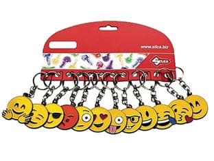 Portachiavi Emoji PZ.12 (AVK7241) 1 Confezione Silca - 2