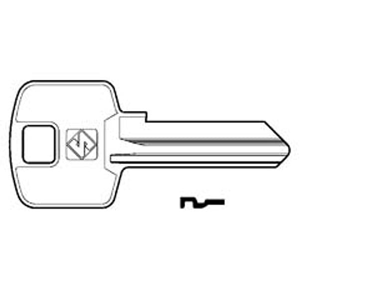 Chiavi per Cilindri Meroni 5 Spine Grandi MER8 Dx Silca 20 Pezzi - 2