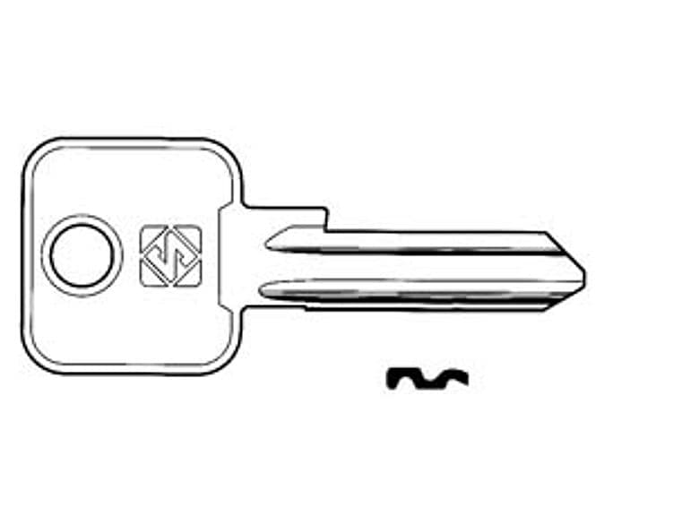 Chiavi per Cilindri Cisa 5 Spine Grandi CS46 Dx Silca 20 Pezzi - 2