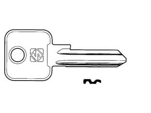Chiavi per Cilindri Cisa 5 Spine Grandi CS46 Dx Silca 20 Pezzi - 2