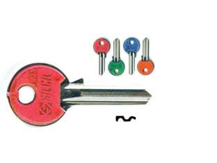 Chiavi per Cilindri Cisa 5 Spine Piccole CS7NSL Dx Slim Fluo 10 Pezzi - 2
