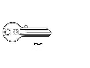 Chiavi per Cilindri Cisa 4 Spine Piccole CS8 Dx Silca 10 Pezzi - 2