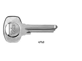 Chiave Grezza Yale 1008 5 Spine Dx, 27,15 mm (01008#000B084000) 10 Pezzi - 2
