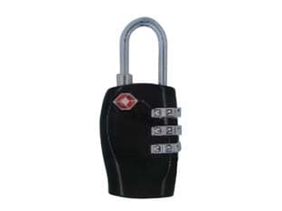 Lucchetto a Combinazione Tsa a 3 Cifre 14 mm Nero Quality 8 Pezzi - 2