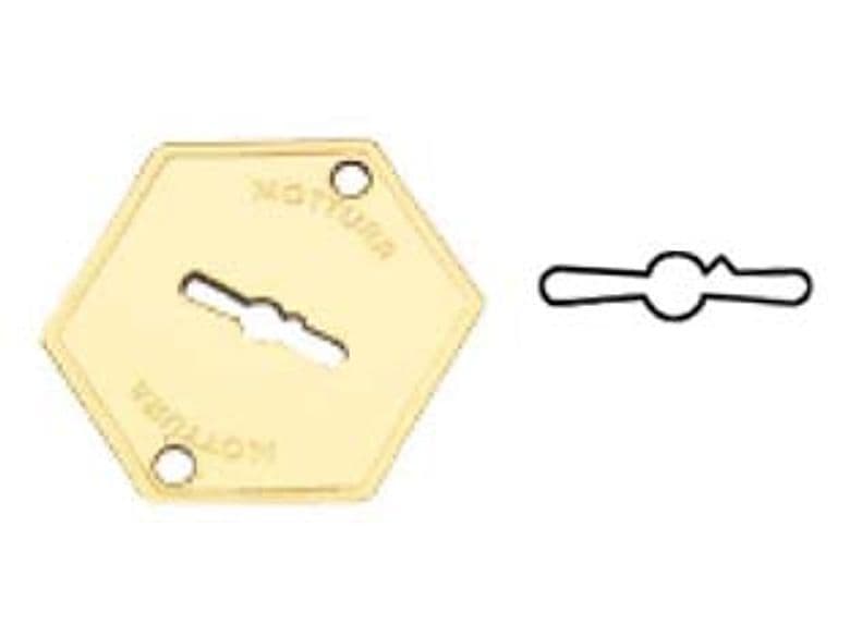 Mostrina Esterna in Ottone 95223 52 MMX64 (95223000C1) Mottura - 2