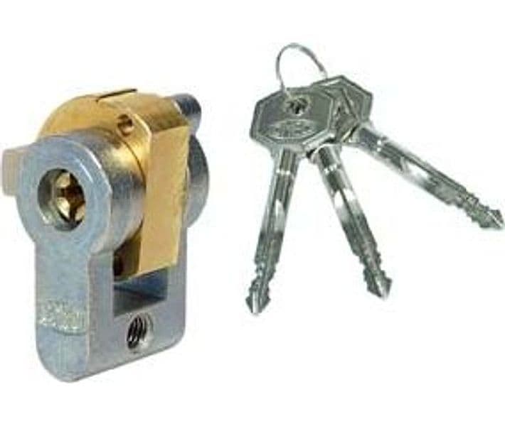Cilindro a Infilare Sagomato con Chiave a Croce 4052 20 mm (4052) Omec - 2