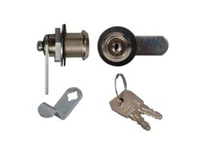 Serratura Completa a Leva per Cassette Postali Tipo Ac Ø 16 mm 5 Pezzi - 2