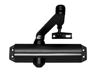 Chiudiporta Aerei Serie DC120 Senza Arresto, Nero 220 MMX47X52H - 2