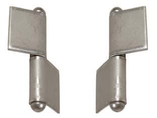 Cerniere Fisce Ala Media ART.240 60 MMX56 Sx Combi 20 Pezzi - 2