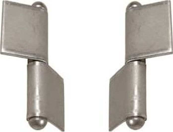 Cerniere Fisce Ala Media ART.240 120 MMX81 Dx Combi 20 Pezzi - 2
