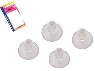 Ventose Trasparenti con Gambo in Blister Ø 20 mm Mm, in BL.4 Pz 12 Blister - 2