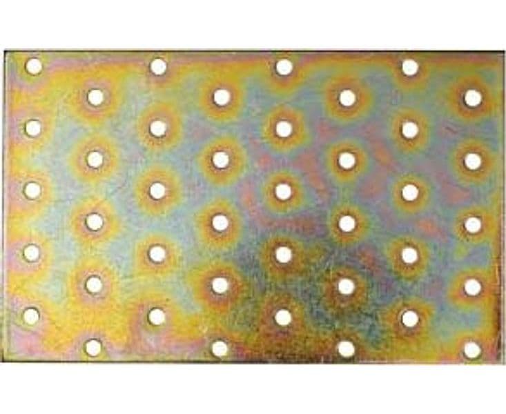 Piastra di Giunzione Dritta Larghezza 100 mm 80 MMX100 25 Pezzi