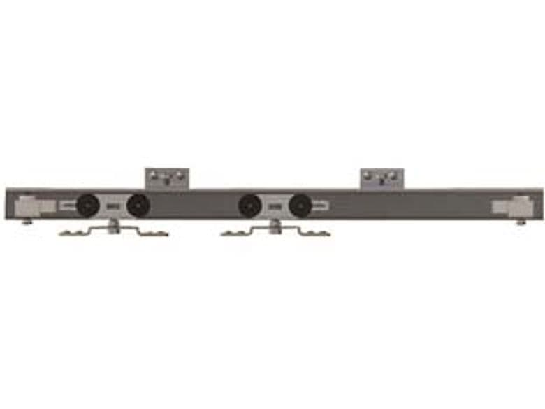 Kit per Porte Scorrevoli con Binario in Omge Alluminio 155 cm Porte 71 cm