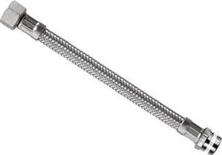 Flessibile Inox Parigi M1/2 F1/2 Flexcore m 1/2 F 1/2 20 cm Parigi 5 Pezzi - 2