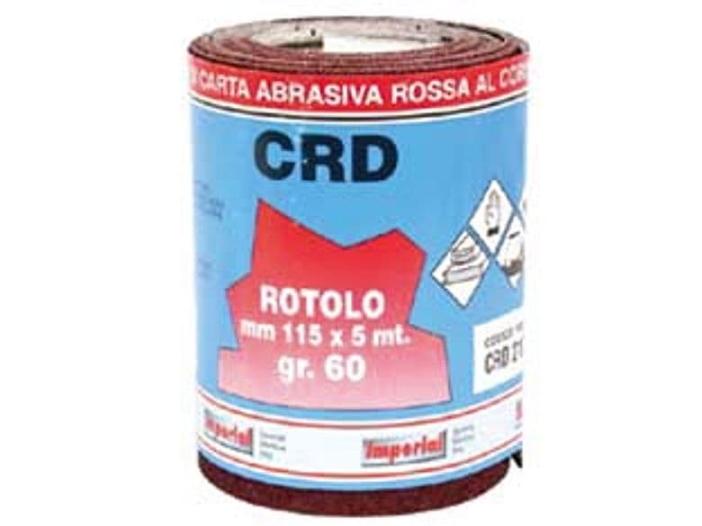 Carta Abrasiva Spaziata in Miniroll Grana 80 Imperial 6 Pezzi - 2