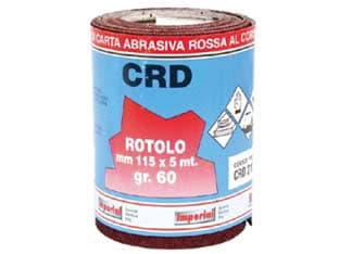 Carta Abrasiva Spaziata in Miniroll Grana 80 Imperial 6 Pezzi - 2