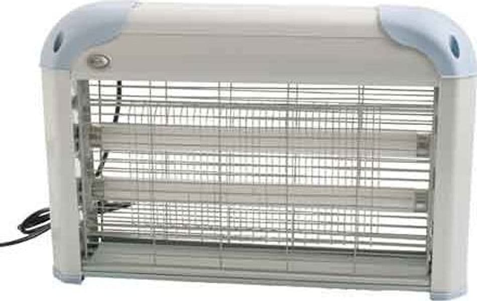 Zanzariera Elettrica 2 x 8W Copertuta 40 Mq Cm 27 x 11,5 x 26H - 2