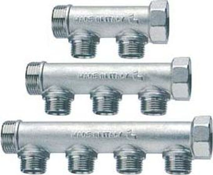 Collettore di Distribuzione Componibile 3/4 Itap 2 Derivazioni m ART.455 Mf - 2
