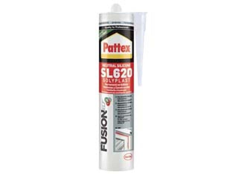 Pattex Silicone Sl 620 Neutro Colorato 300 ml Marrone RAL 8007 2 Pezzi - 2