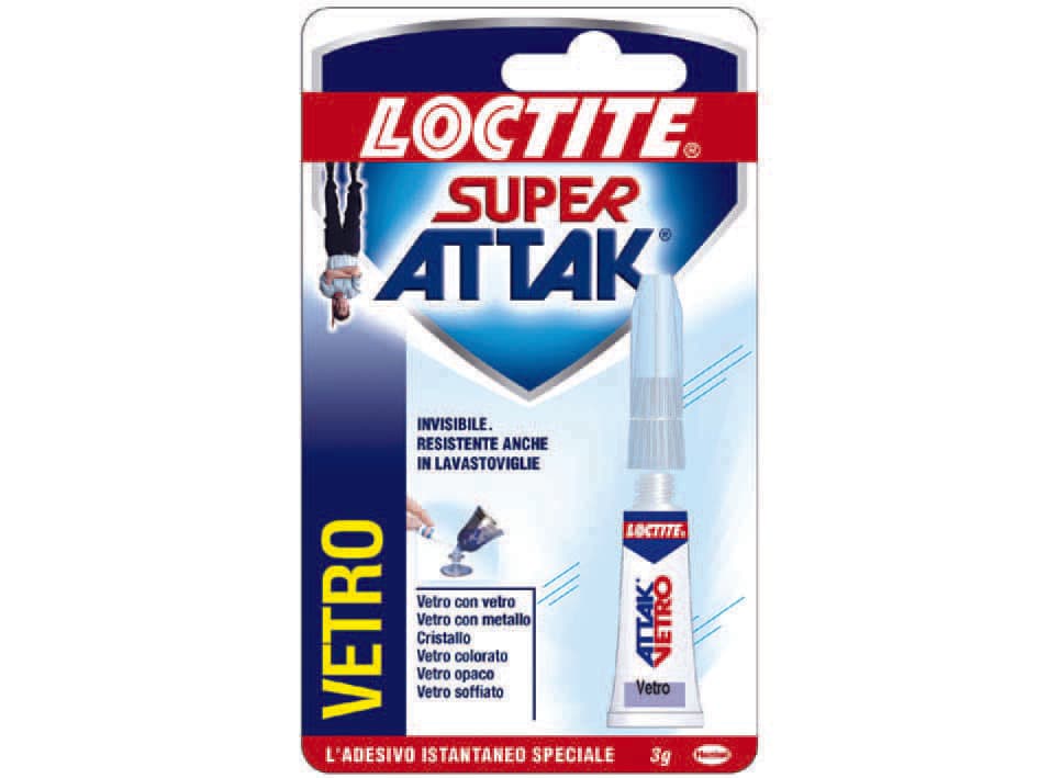 Super Attak Vetro 3 g Loctite 24 Blister - 2