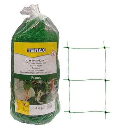 Rete per Rampicanti 2,0 x 10 m Tenax Colore Verde - 2