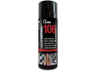 Colla Multiuso Spray 400 106 ml 400 ml in Bomboletta Spray Vmd 12 Pezzi - 2