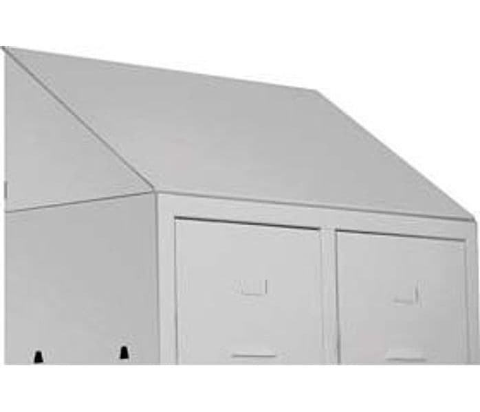 Tetto Inclinato per Armadio Sporco Pulito 68,5 CMX50 Prometal - 2