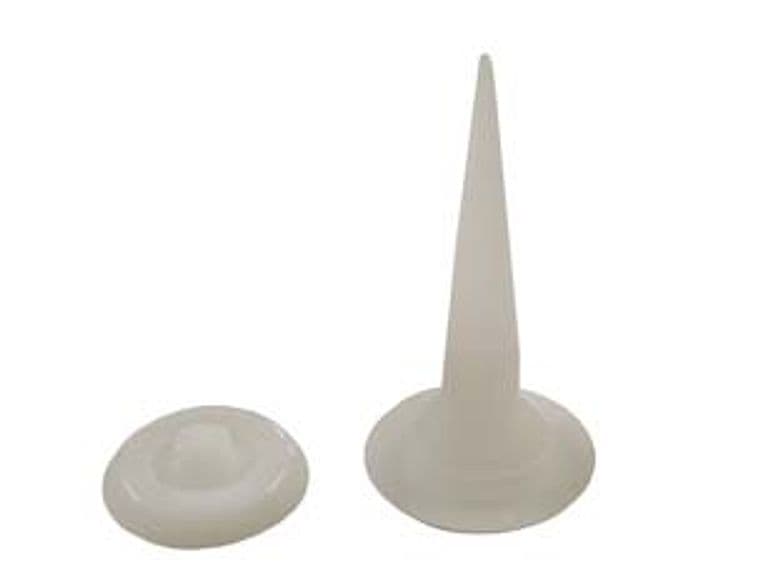 Beccuccio Ricambio per Pistola Silicone in Alluminio Alte 10 Pezzi - 2