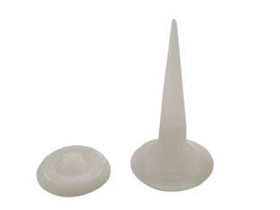 Beccuccio Ricambio per Pistola Silicone in Alluminio Alte 10 Pezzi - 2