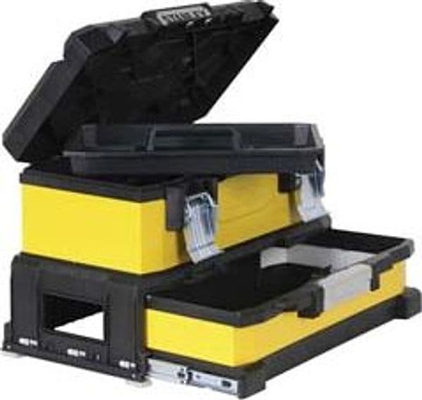Cassetta Portautensili Metal Plastic con Cassetto 54,5 CMX28X33,5 (195829) - 2