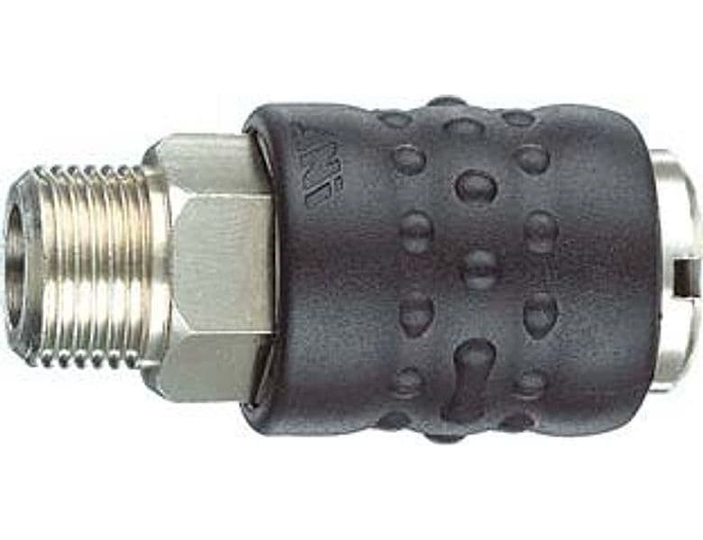 Rubinetto Rapido Universale Filettato Maschio Attacco 3 8M ART.17 B 5 Pezzi - 2