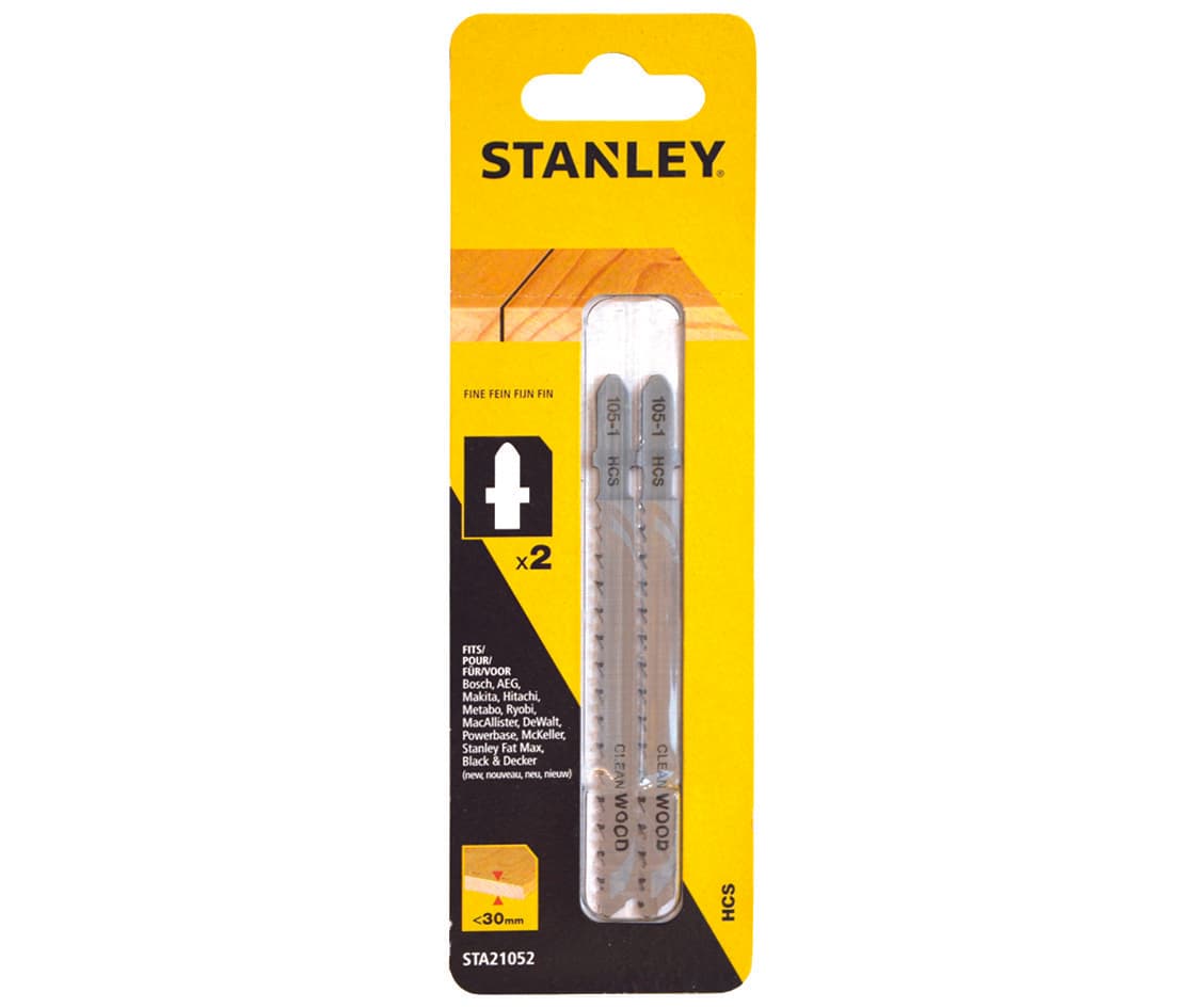 Set 2 Lame Fresate per Seghetto Alternativo per Legno 100 MMX4,0 Sgrosso - 2