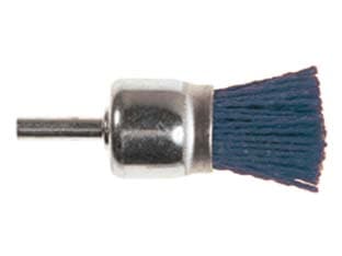 Spazzole a Pennello in Nylon Abrasivo Blu Ø 25 mm Codolo 6 mm Grana 150 Pg - 2