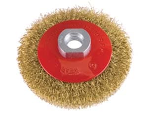 Spazzola Circolare Conica Fili in Acciaio Ø 90 mm Pg 467,00 Pg 2 Blister - 2