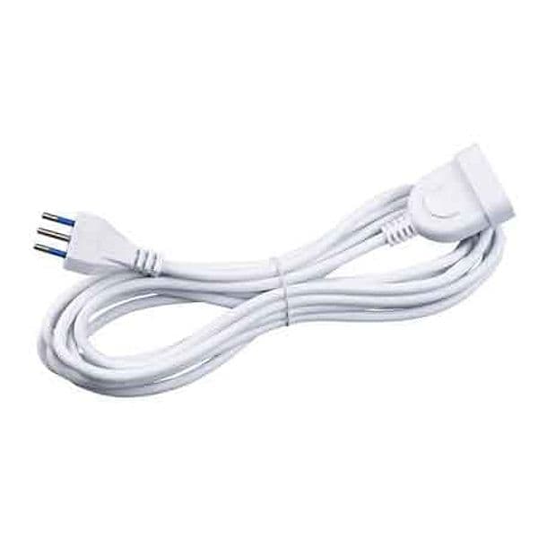 Prolunga Lineare 16A Rosi 3 m Colore Bianco - 2