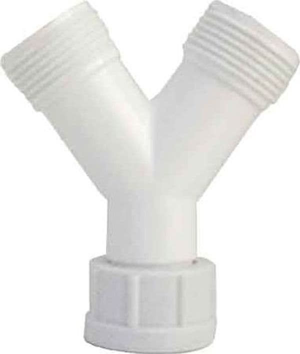 Raccordo a Y per Tubo Scarico Lavatrice 3/4 x 3/4 - 2