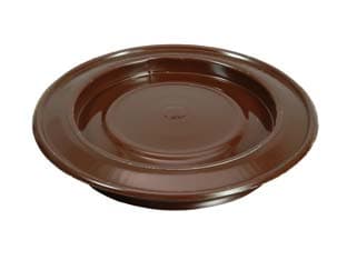 Rosoni per Tubi Stufa Marrone Lucido Ø 12 mm cm 5 Pezzi - 2