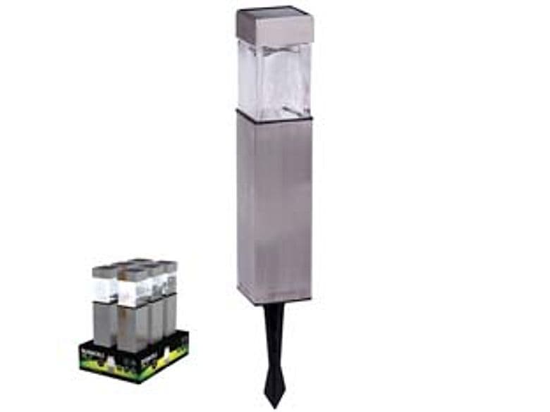 Lampada Solare LED Square in Espositore 58 MMX58X396,5H. 5 Lumen 6 Pezzi - 2